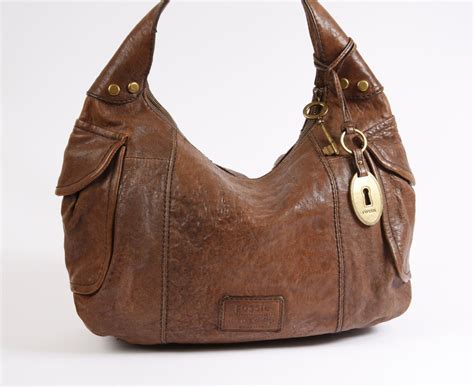 fossil vintage leather handbags ebay